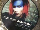 Marilyn Manson Rock Is Dead Vinyl Record Picture Disc 10” Import Oop