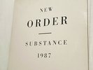 Substance - New Order 1987 2 Vinyl LP