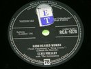 ELVIS PRESLEY : Hard headed woman / Don't ask me why -Orig 1958 UK RCA 78rpm 207