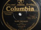 MARY DIXON Fire & Thunder / Black Dog Blues 78 Columbia 14459 RARE Blues HEAR ?