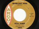 Northern Soul R&B 45 - Etta James - Seven Day Fool - Argo - mp3