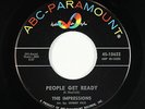 Sweet Soul 45 - Impressions - People Get Ready - ABC-Paramount - VG++ mp3