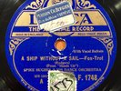 EUROJAZZ   Spike Hughes + Jack Jackson   A Ship Without A Sail   Decca F1748