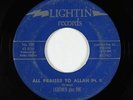 Spiritual Jazz 45 - Lightmen Plus One - All Praises To Allah - Lightin' - mp3