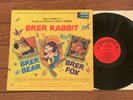 SONGS AND STORIES OF UNCLE REMUS BRER RABBIT LP Song of the South 1970 Disney