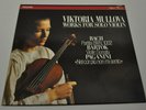 LP Viktoria Mullova Works Solo Violin Bach Bartok Paganini Philips Digital 1988