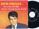 ELVIS PRESLEY We Call On Him german 45PS 1968 RCA Victor 7