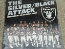 Silver Black Attack Los Angeles Raiders New Sealed Record LP Cutout Las Vegas