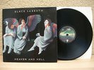 Black Sabbath Heaven and Hell Vinyl LP Holland NL Ronnie James Dio & Tony Iommi