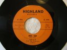 Rosie & The Originals - Angel Baby / Give Me Love - Highland 1011- VG 1960
