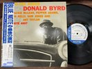 MINT  DONALD BYRD OFF TO THE RACES BLUE NOTE BST 84007 OBI STEREO JAPAN Vinyl LP