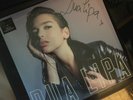 Dua Lipa Signed Pink LP Vinyl Record Rare Amazon Club Future Nostalgia
