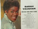 SARAH VAUGHAN 