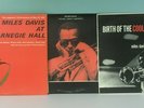 MILES DAVIS 3 ALBUMS, BIRTH OF COOL, CARNEGIE HALL AND ROUND ABOUT MIDNIGHT  VTG