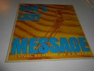 RECORD M-:A. A. ALLEN  GOD'S LAST MESSAGE ,2 REVIVAL SERMONS BLUE lp RARE/1 lp