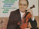 PHILIPS 9500 675 SIBELIUS VIOLIN CONCERTO 6 HUMORESQUES *ACCARDO DAVIS NM/NM