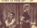 LINE RENAUD 45T BELGE / C'EST LA POUR CA + PASSION, PASSION / RARE POCHETTE FILM