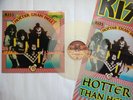 *KISS * Hotter than hell rare Vinyl record dressed crazy elder monster love rock