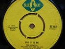 THE PIONEERS LEADERS GIVE IT TO ME / SOMEDAY SOMEWAY UK BLUE CAT 7