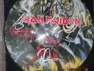 Iron Maiden Picture Disc Autographed