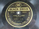 78 RPM - Herbert Black - BLACK SWAN 2030 - Flee As A Bird - Scarce Label