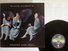 BLACK SABBATH HEAVEN AND HELL VERTIGO RJ-7672 Japan VINYL LP
