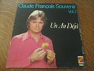 33 tours CLAUDE FRANCOIS souvenir volume 3 un an deja