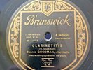 BENNY GOODMAN'S BOYS Clarinetitis & Blue GLENN MILLER 1928 FRENCH BRUNSWICK 78