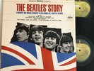THE BEATLES STORY - ORIGINAL APPLE RECORDS 2LP vinyl record capitol EX/VG+