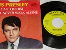 ELVIS PRESLEY WE CALL ON HIM NM Picture Sleeve & WLP Promo DJ Copy 45 RCA 1967