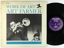 Art Farmer - Work Of Art LP - New Jazz - NJLP 8278 Mono RVG