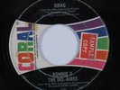 Hot Rod Surf Doo Wop Popcorn 45 RONNIE & DEL-AIRES Drag CORAL HEAR