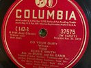 Columbia BESSIE SMITH Do Your Duty w Benny Goodman Bd 78rpm 1933 Blues E last