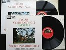 Elgar: Symphony No. 2 - Sir John Barbirolli **HMV ASD 610 / 611 ED1 2LP**