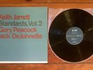 Keith Jarrett: Standards, Vol. 2 Peacock DeJohnette LP Vinyl VG+/VG ECM Records