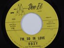 R&B Doo Wop 45 ROXY I'm So In Love DON-EL VG+ HEAR