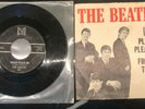 BEATLES Rare Orig. 1964 Picture Sleeve Oval VJ 45 PLEASE PLEASE ME - VJ 581