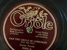Oriole 8484 Carter Family WILL THE CIRCLE BE UNBROKEN 1935   78 rpm Country  E-