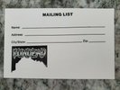 The Undead Mailing List Card Misfits Danzig Samhain