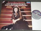 Decca ed1 DIGITAL Kyung-Wha Chung: Saint-Saens: Violin cto, Lalo: Symphonie NM/M