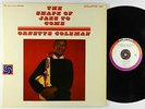 Ornette Coleman - The Shape Of Jazz To Come LP - Atlantic - 1317 Mono DG