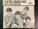 THE BEATLES I WANT TO HOLD YOUR HAND/I SAW HER STANDING THERE 5112 CAPITOL 1964