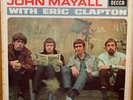 JOHN MAYALL with ERIC CLAPTON Blues Breakers LP. 1966 Red Decca mono flipback