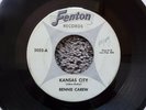 RARE MICHIGAN GARAGE ROCKABILLY-FENTON RECORDS 2022-BENNIE CAREW-KANSAS CITY-45