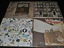 LED ZEPPELIN 4 LP VINYL RECORD ALBUM LOT: II, III, IV (ZOSO), PHYSICAL GRAFFITI