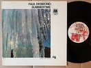 Jazz LP PAUL DESMOND Sumertime A&M (USA, 1969) 1983 remastered, HERBIE HANCOCK