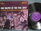 ERIC DOLPHY At the Five Spot Vol 1 Rare  NJLP 8260 D/G  RVG 1961 N/Mint