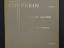 RARE Quatuor TESSIER - COUPERIN - Royal concertos - BELVEDERE ELY 06 81/82 / Nm