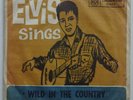 ELVIS - Rare Australian Portrait P/C Single - Wild In The Country - 1965