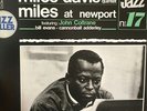 LP The Miles Davis Sextet / The Miles Davis Quintet Miles At Newport NEAR MINT